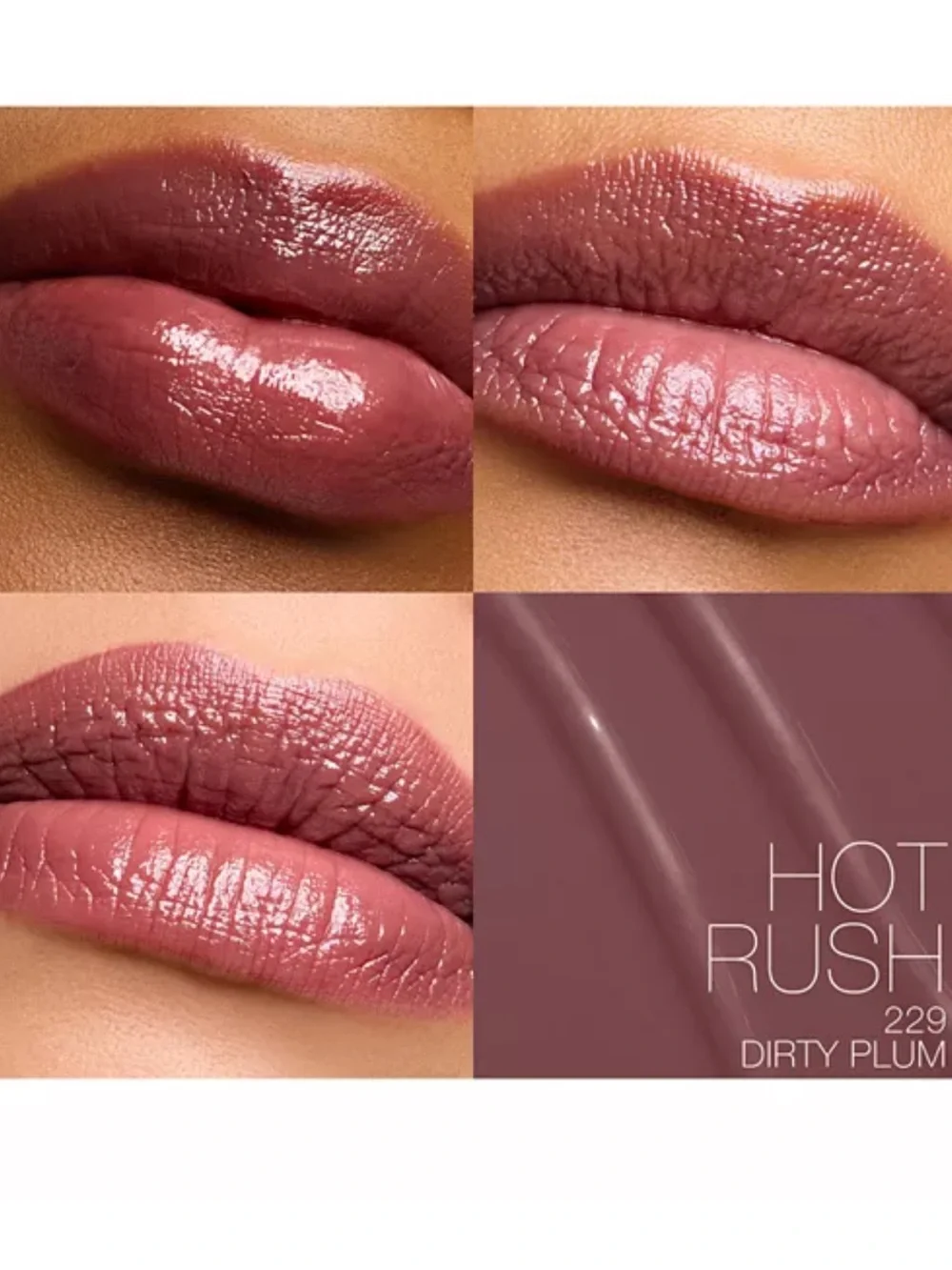 NARS Afterglow Sensual Shine Lipstick Hot Rush